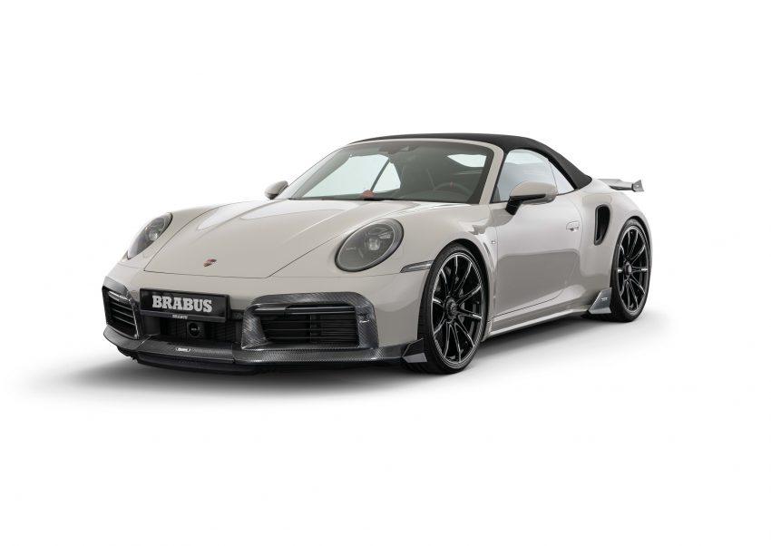 2022 Brabus 820 based on Porsche 911 Turbo S Cabriolet - Front Three-Quarter Wallpaper 850x602 #113