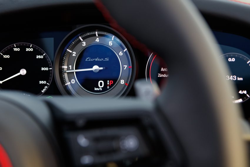 2022 Brabus 820 based on Porsche 911 Turbo S Cabriolet - Instrument Cluster Wallpaper 850x567 #81