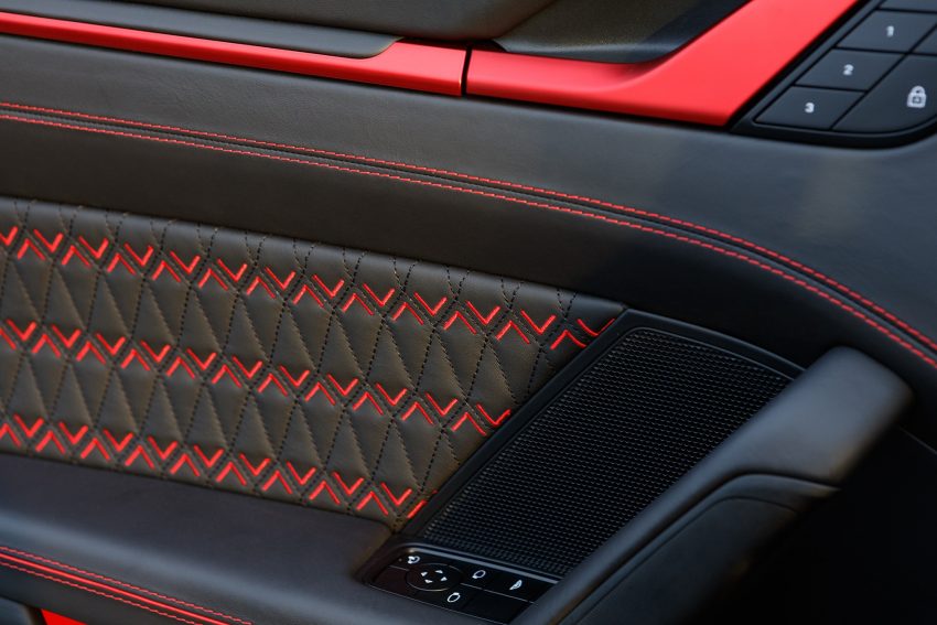 2022 Brabus 820 based on Porsche 911 Turbo S Cabriolet - Interior, Detail Wallpaper 850x567 #94