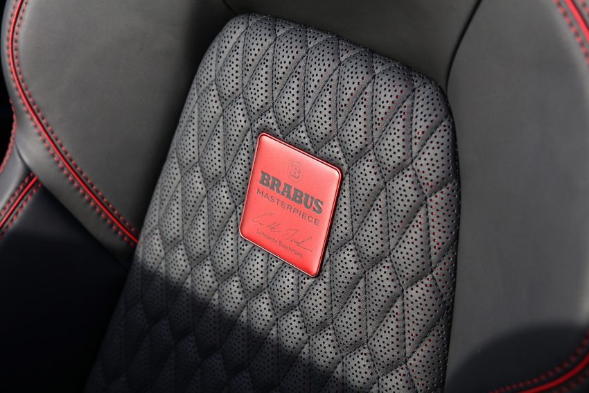 2022 Brabus 820 based on Porsche 911 Turbo S Cabriolet - Interior, Detail Wallpaper 850x567 #95