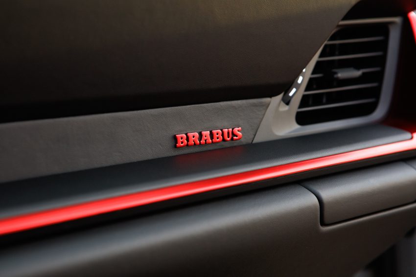 2022 Brabus 820 based on Porsche 911 Turbo S Cabriolet - Interior, Detail Wallpaper 850x567 #96