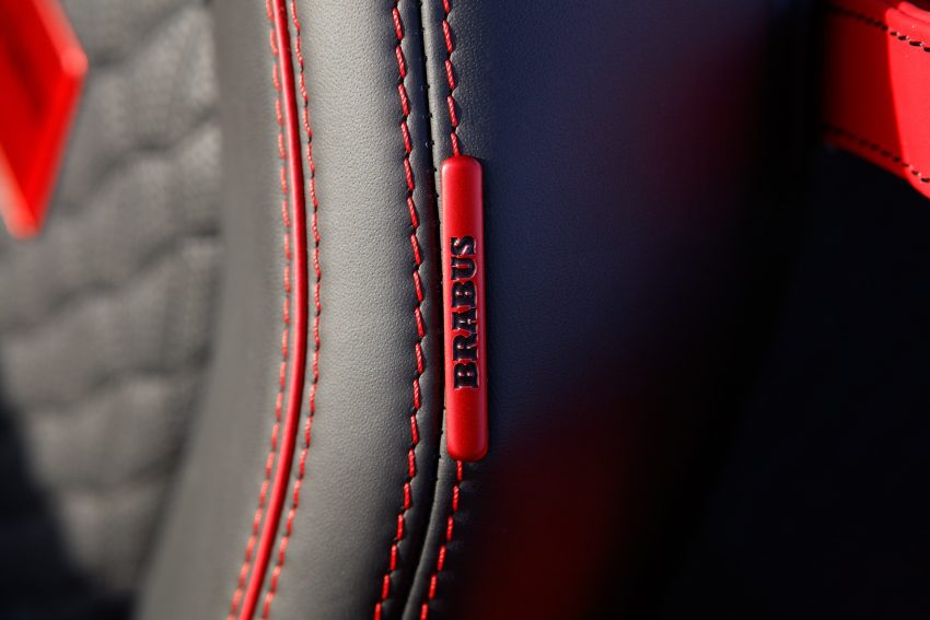 2022 Brabus 820 based on Porsche 911 Turbo S Cabriolet - Interior, Detail Wallpaper 850x567 #101