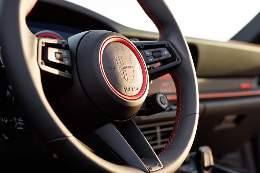 2022 Brabus 820 based on Porsche 911 Turbo S Cabriolet - Interior, Steering Wheel Wallpaper 850x567 #90