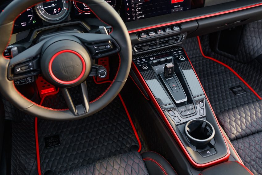2022 Brabus 820 based on Porsche 911 Turbo S Cabriolet - Interior Wallpaper 850x567 #83