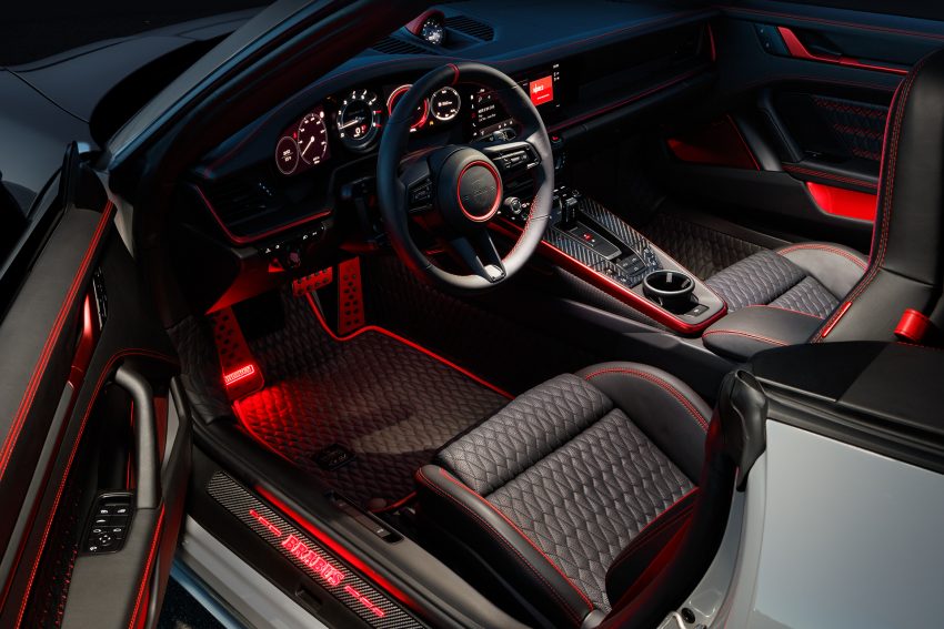 2022 Brabus 820 based on Porsche 911 Turbo S Cabriolet - Interior Wallpaper 850x567 #84