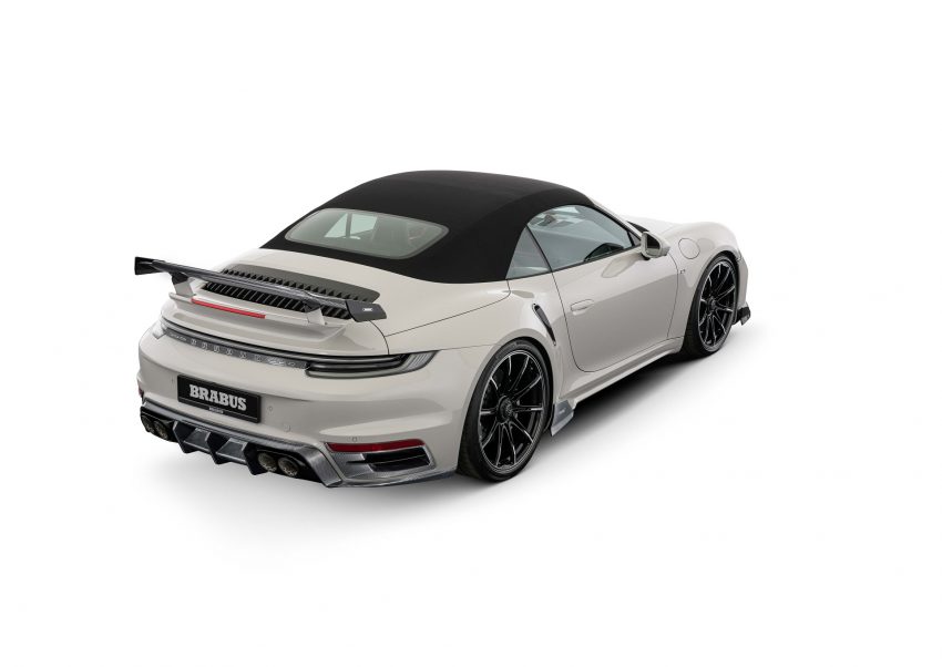 2022 Brabus 820 based on Porsche 911 Turbo S Cabriolet - Rear Three-Quarter Wallpaper 850x602 #137