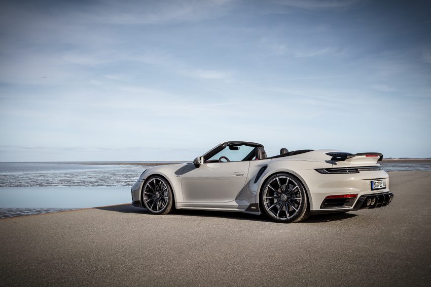 2022 Brabus 820 based on Porsche 911 Turbo S Cabriolet - Rear Three-Quarter Wallpaper 850x567 #34