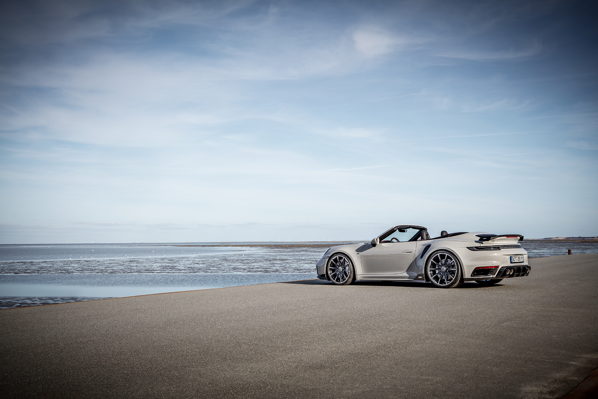 Download 2022 Brabus 820 based on Porsche 911 Turbo S Cabriolet - Rear Three-Quarter HD Wallpaper 1920x1280 #32