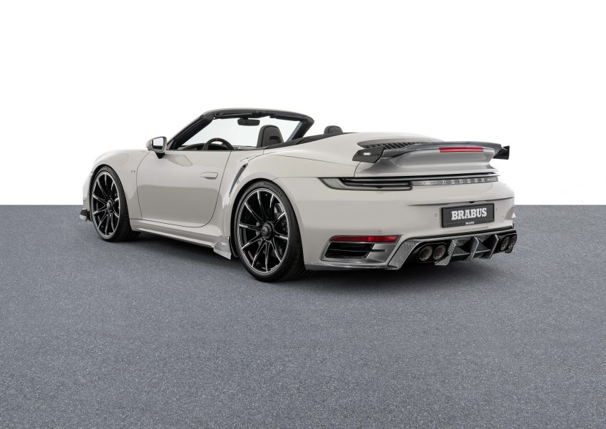 2022 Brabus 820 based on Porsche 911 Turbo S Cabriolet - Rear Three-Quarter Wallpaper 850x602 #131