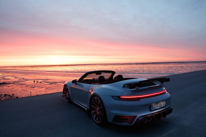 2022 Brabus 820 based on Porsche 911 Turbo S Cabriolet - Rear Three-Quarter Wallpaper 850x567 #50