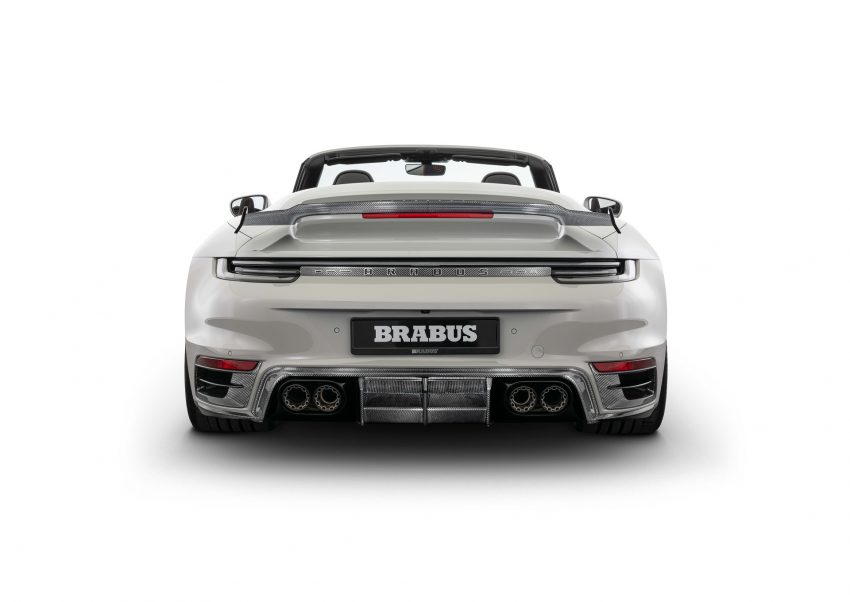 2022 Brabus 820 based on Porsche 911 Turbo S Cabriolet - Rear Wallpaper 850x602 #124