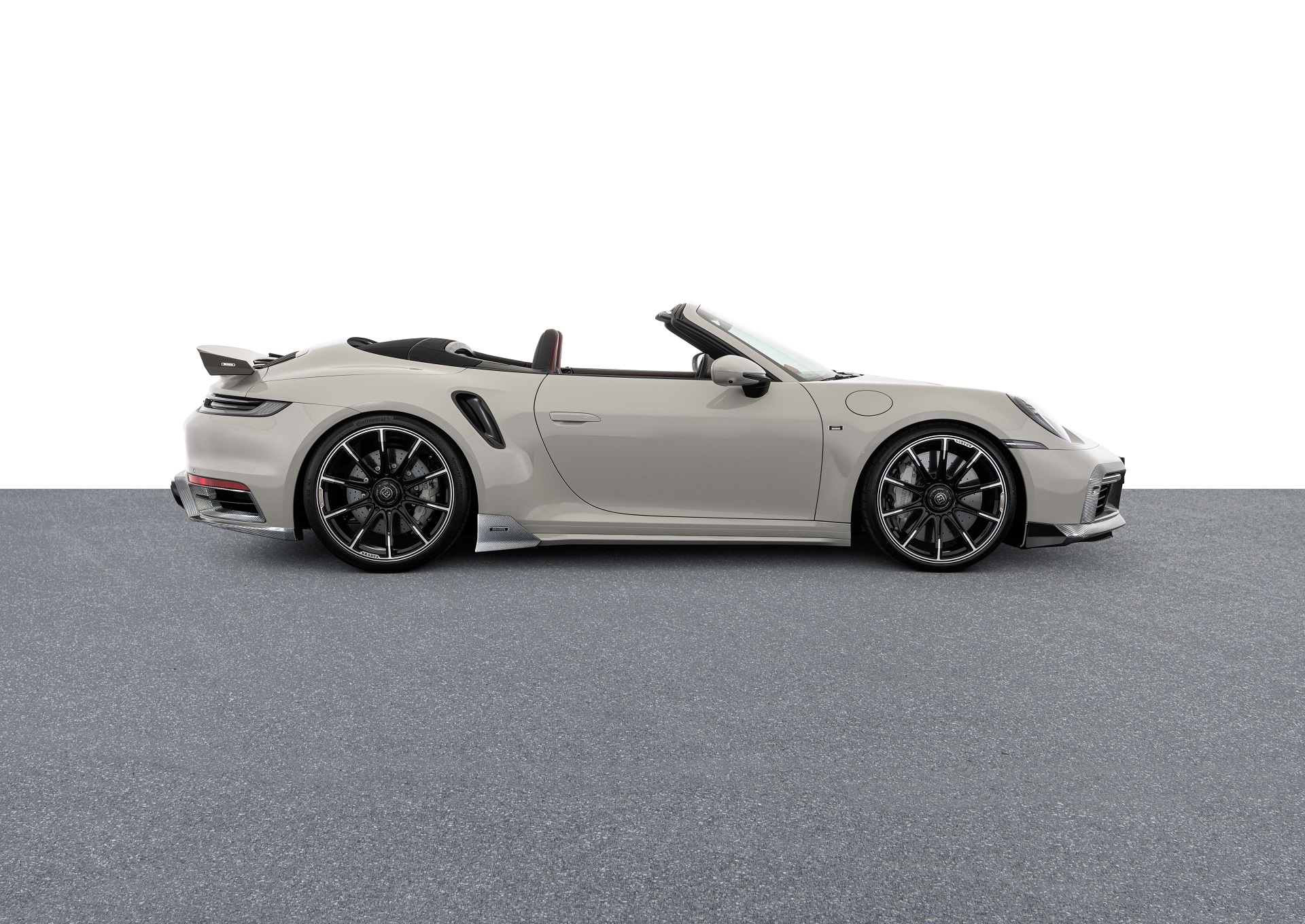 Download 2022 Brabus 820 based on Porsche 911 Turbo S Cabriolet - Side HD Wallpaper 1920x1360 #122
