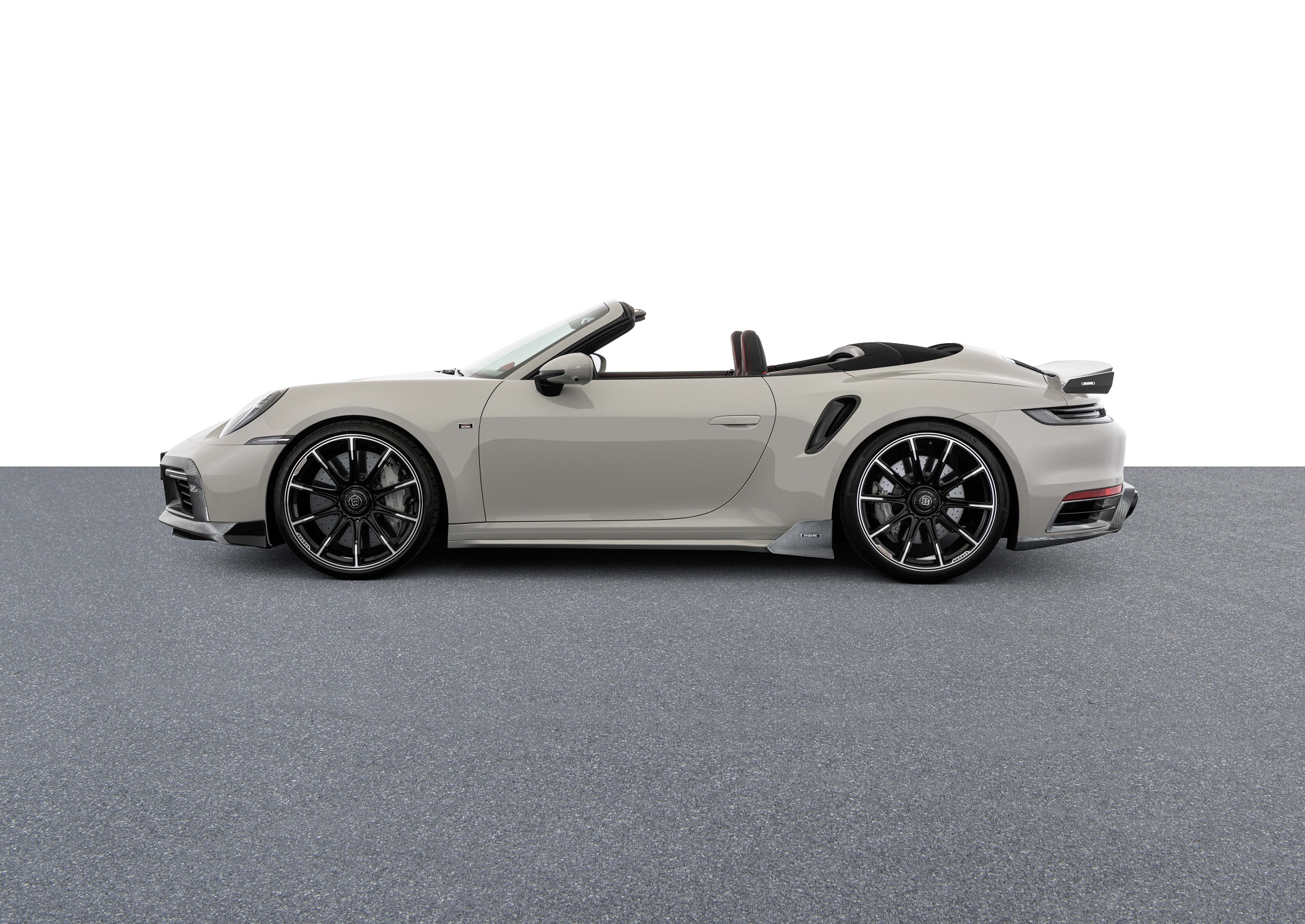 Download 2022 Brabus 820 based on Porsche 911 Turbo S Cabriolet - Side HD Wallpaper 1920x1360 #117
