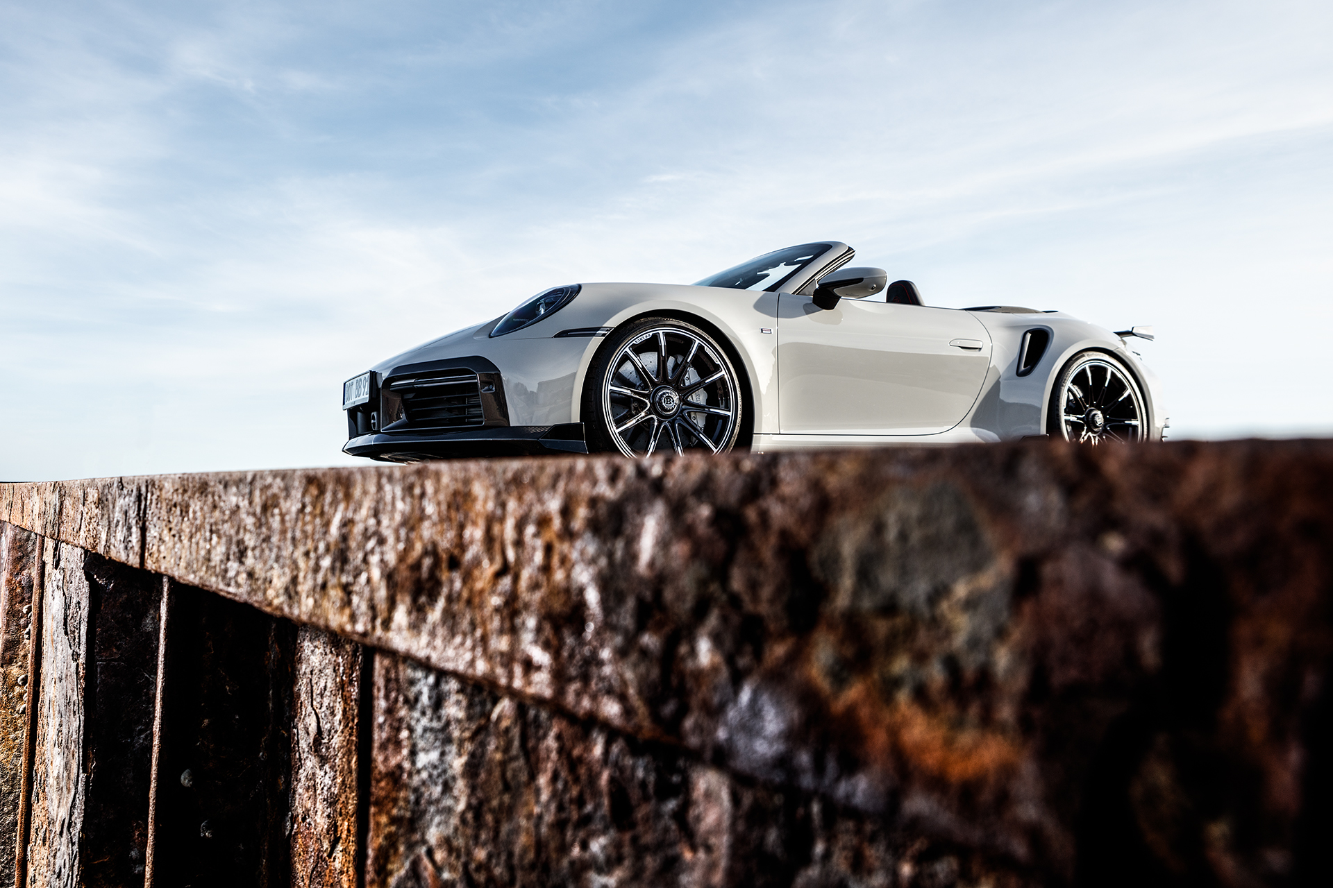 Download 2022 Brabus 820 based on Porsche 911 Turbo S Cabriolet - Side HD Wallpaper 1920x1280 #46