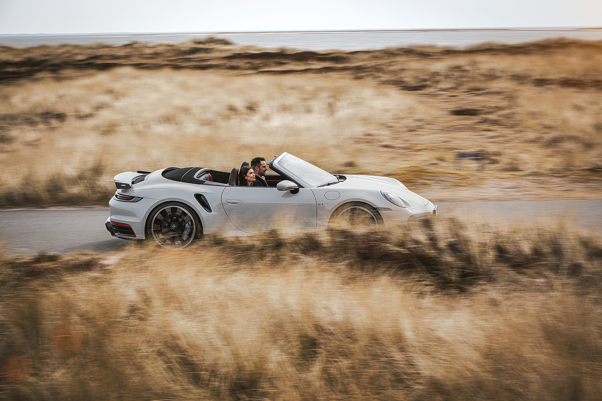 Download 2022 Brabus 820 based on Porsche 911 Turbo S Cabriolet - Side HD Wallpaper 1920x1280 #15