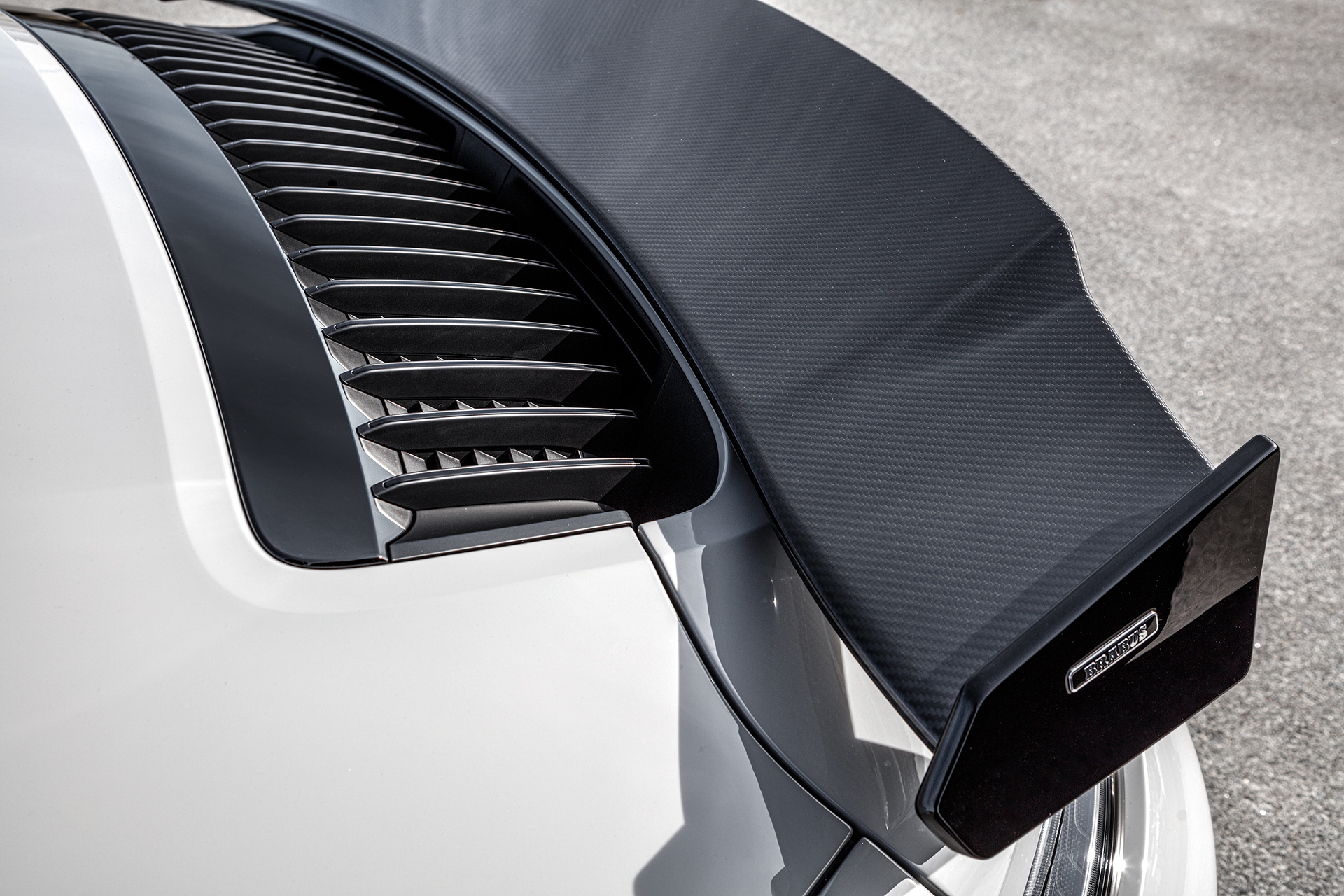 Download 2022 Brabus 820 based on Porsche 911 Turbo S Cabriolet - Spoiler HD Wallpaper 1920x1280 #69