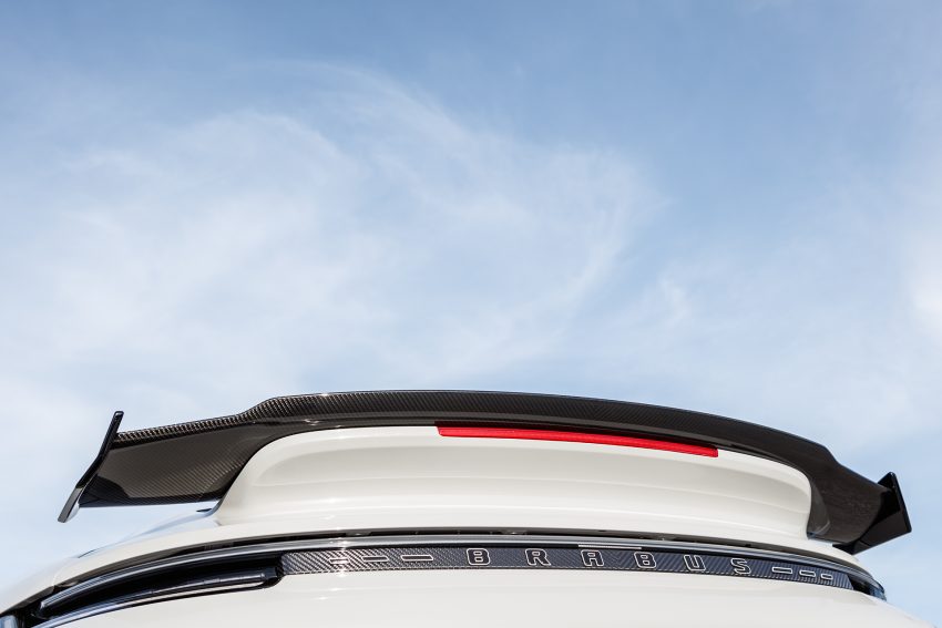 2022 Brabus 820 based on Porsche 911 Turbo S Cabriolet - Spoiler Wallpaper 850x567 #70