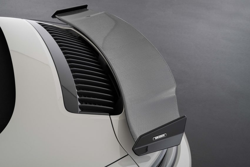 2022 Brabus 820 based on Porsche 911 Turbo S Cabriolet - Spoiler Wallpaper 850x567 #71