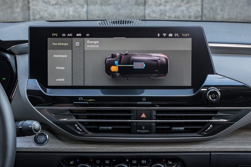 2022 Citroën C5 X Hybrid - Central Console Wallpaper 850x566 #15