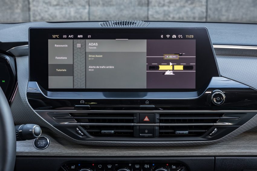 2022 Citroën C5 X Hybrid - Central Console Wallpaper 850x566 #20