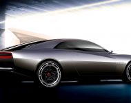 2022 Dodge Charger Daytona SRT Concept - Design Sketch Wallpaper 190x150