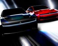 2022 Dodge Charger Daytona SRT Concept - Design Sketch Wallpaper 190x150