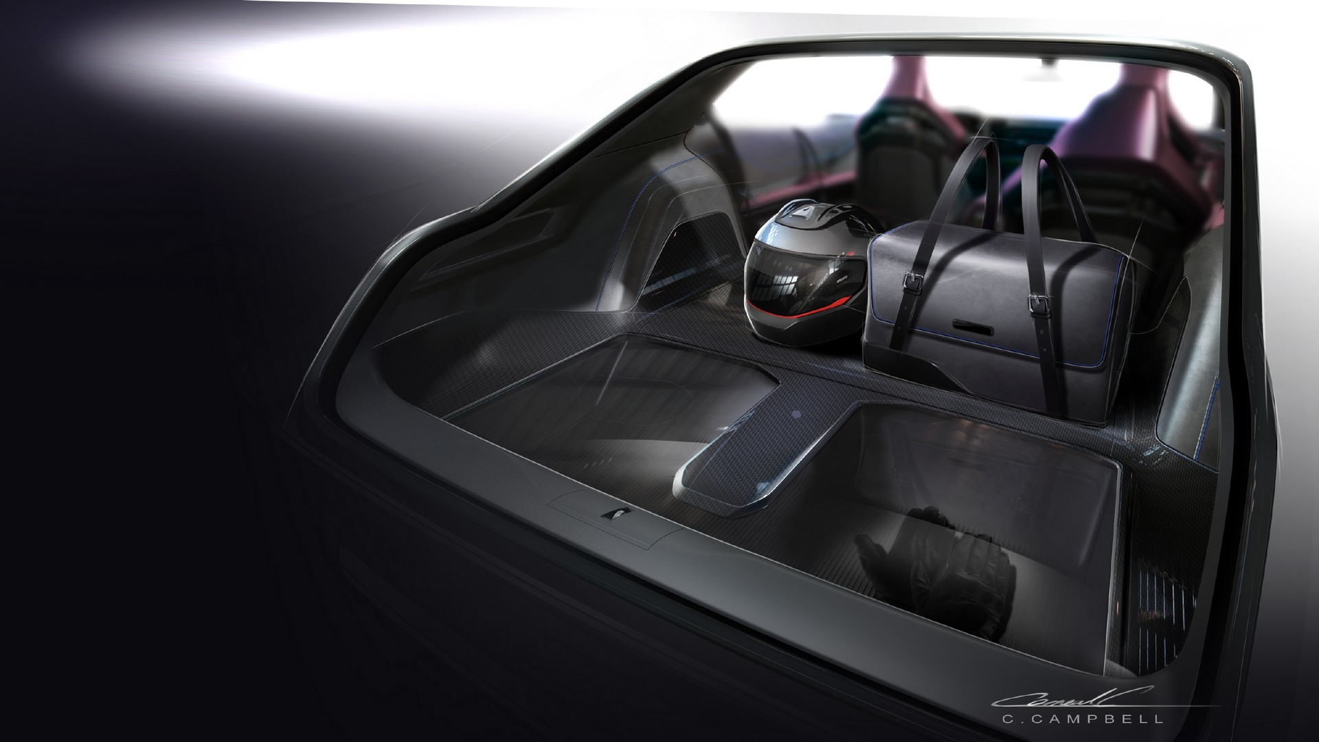 Download 2022 Dodge Charger Daytona SRT Concept - Design Sketch HD Wallpaper 1920x1080 #47
