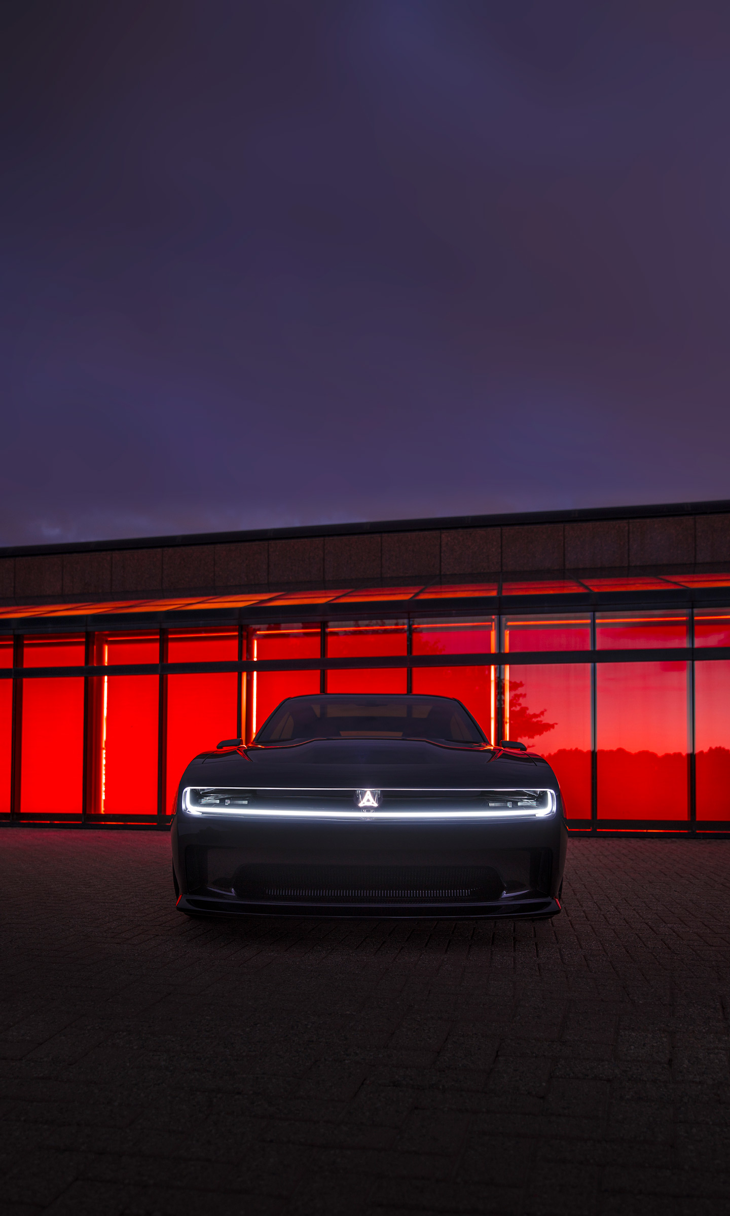Download 2022 Dodge Charger Daytona SRT Concept - Front HD Phone Wallpaper 1440x2400 #9
