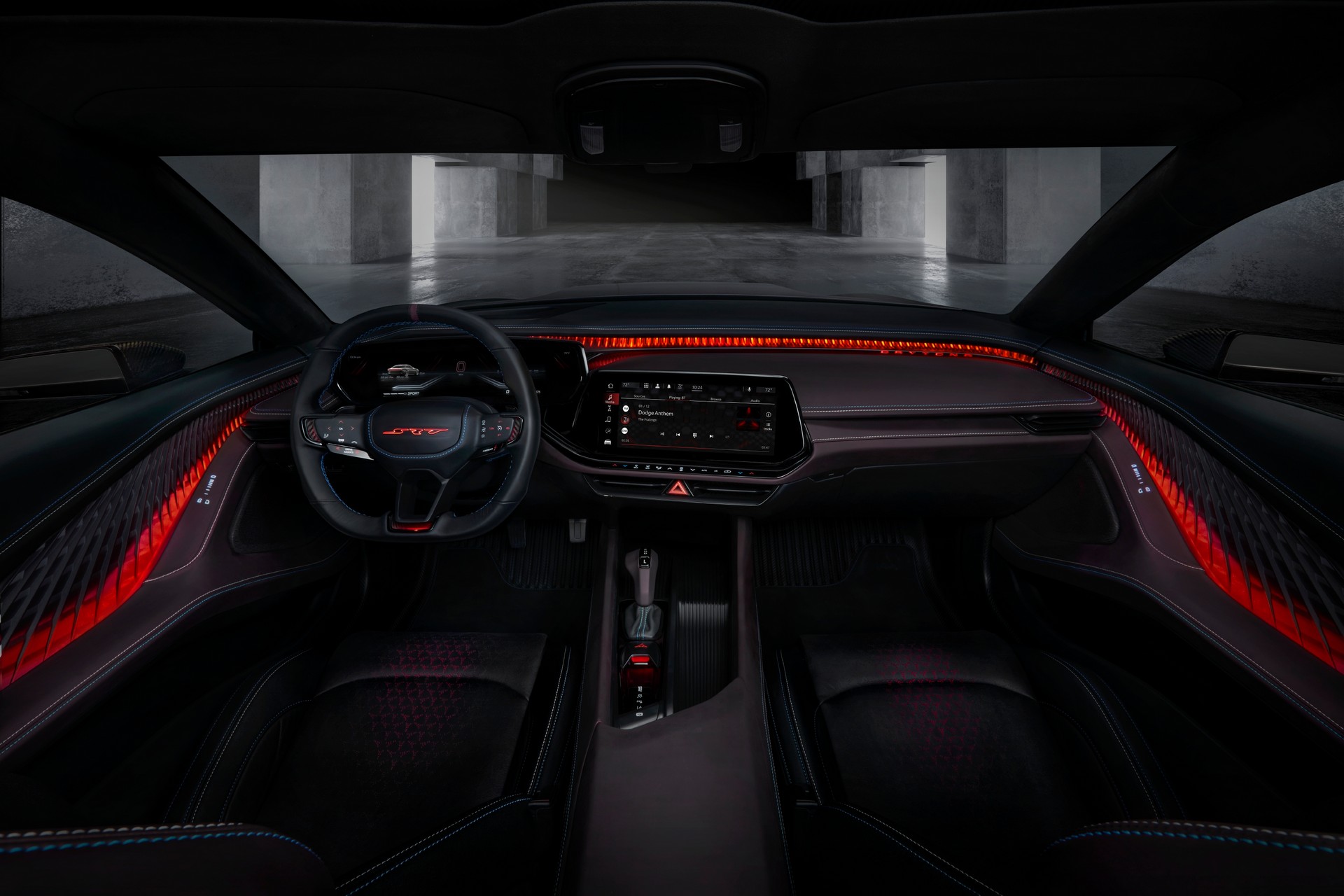 Download 2022 Dodge Charger Daytona SRT Concept - Interior, Cockpit HD Wallpaper 1920x1280 #29