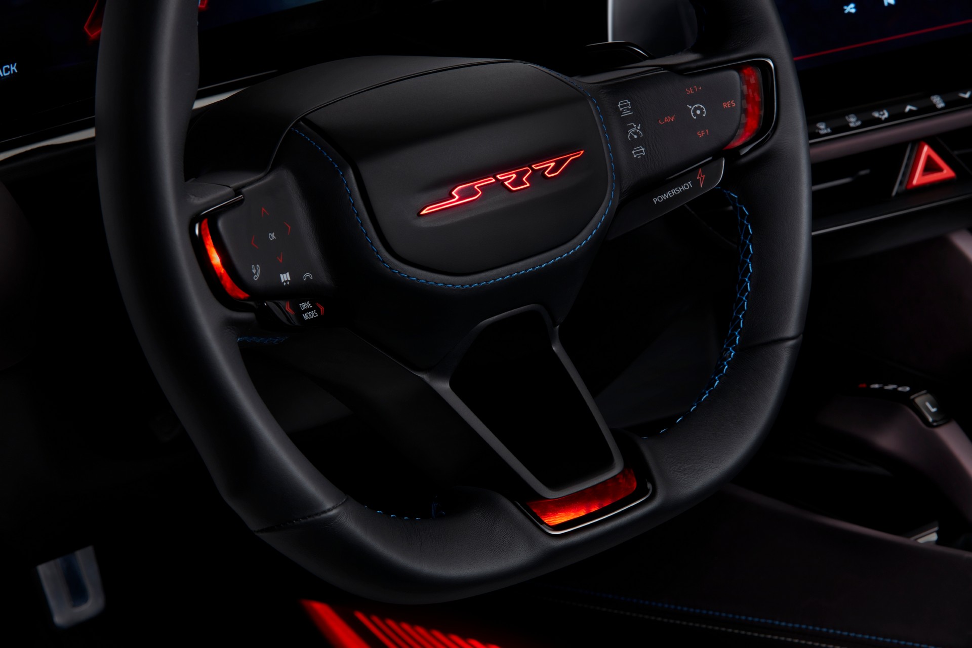 Download 2022 Dodge Charger Daytona SRT Concept - Interior, Steering Wheel HD Wallpaper 1920x1280 #31