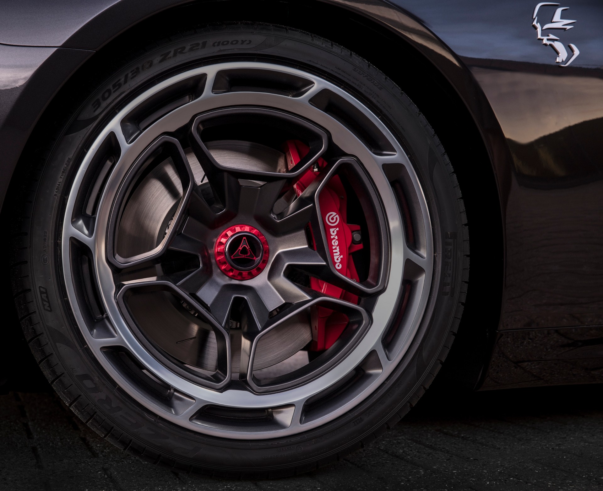 Download 2022 Dodge Charger Daytona SRT Concept - Wheel HD Wallpaper 1920x1564 #21