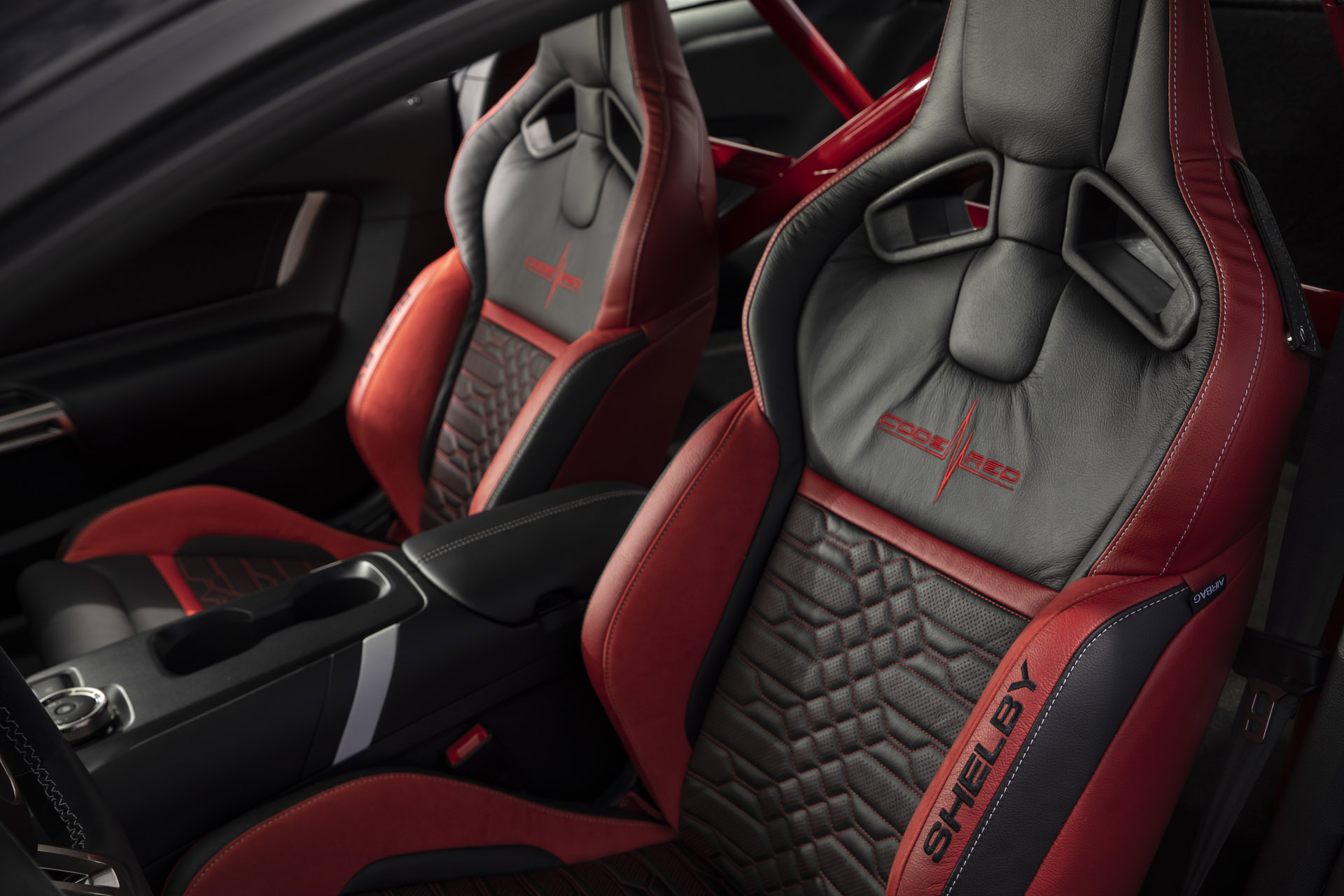Download 2022 Ford Mustang Shelby GT500 Code Red - Interior, Seats HD Wallpaper 1920x1280 #25