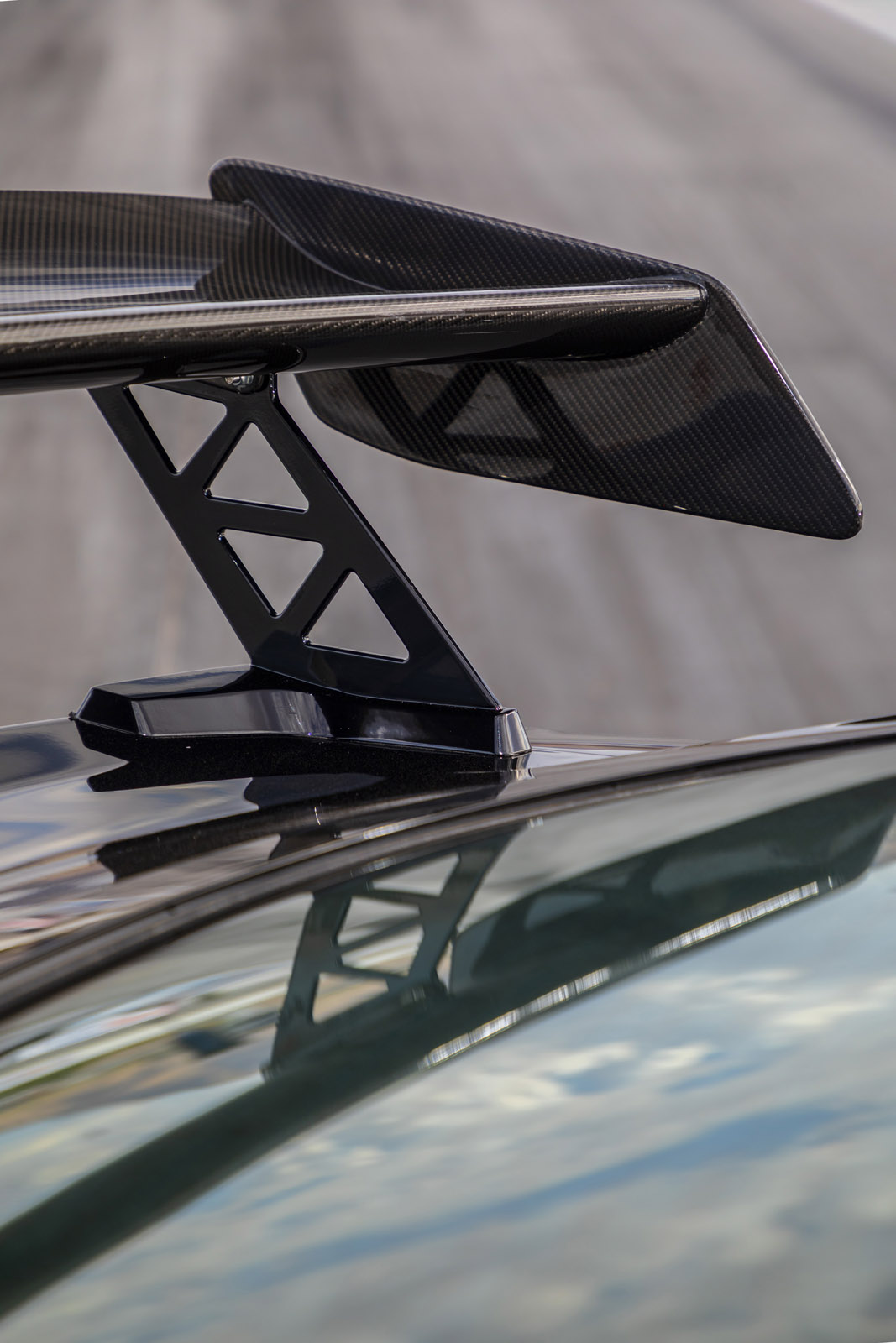 Download 2022 Ford Mustang Shelby GT500 Code Red - Spoiler HD Phone Wallpaper 1067x1600 #15