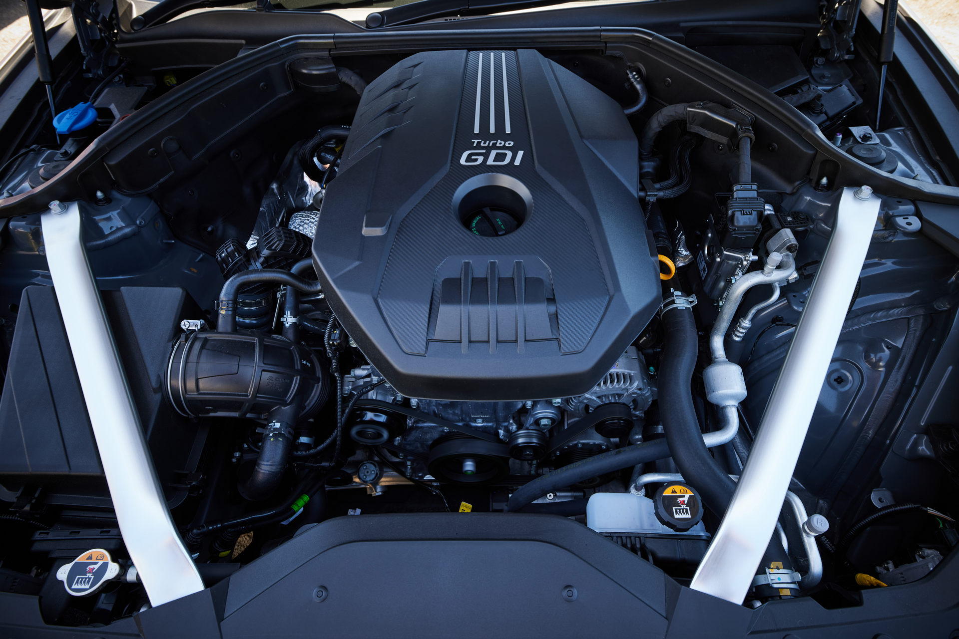 Download 2022 Genesis G70 Shooting Brake - Engine HD Wallpaper 1920x1281 #45