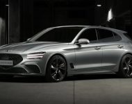 2022 Genesis G70 Shooting Brake - Front Three-Quarter Wallpaper 190x150