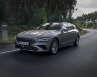 2022 Genesis G70 Shooting Brake - Front Three-Quarter Wallpaper 190x150