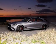 2022 Genesis G70 Shooting Brake - Front Three-Quarter Wallpaper 190x150