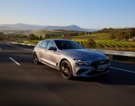 2022 Genesis G70 Shooting Brake - Front Three-Quarter Wallpaper 190x150
