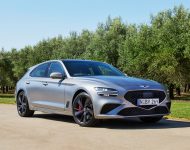 2022 Genesis G70 Shooting Brake - Front Three-Quarter Wallpaper 190x150
