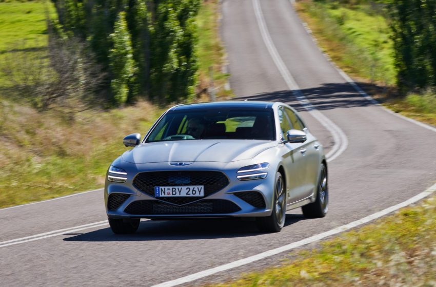 2022 Genesis G70 Shooting Brake - Front Wallpaper 850x559 #21