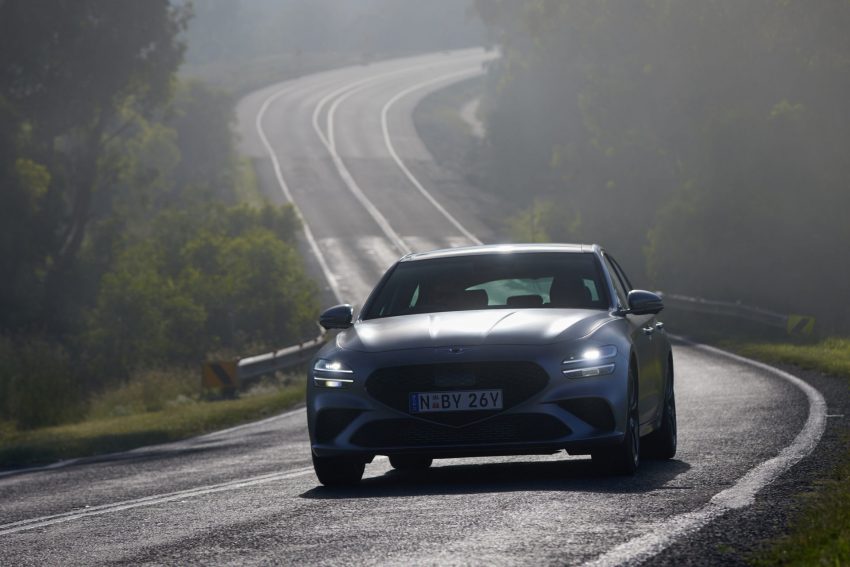 2022 Genesis G70 Shooting Brake - Front Wallpaper 850x567 #22