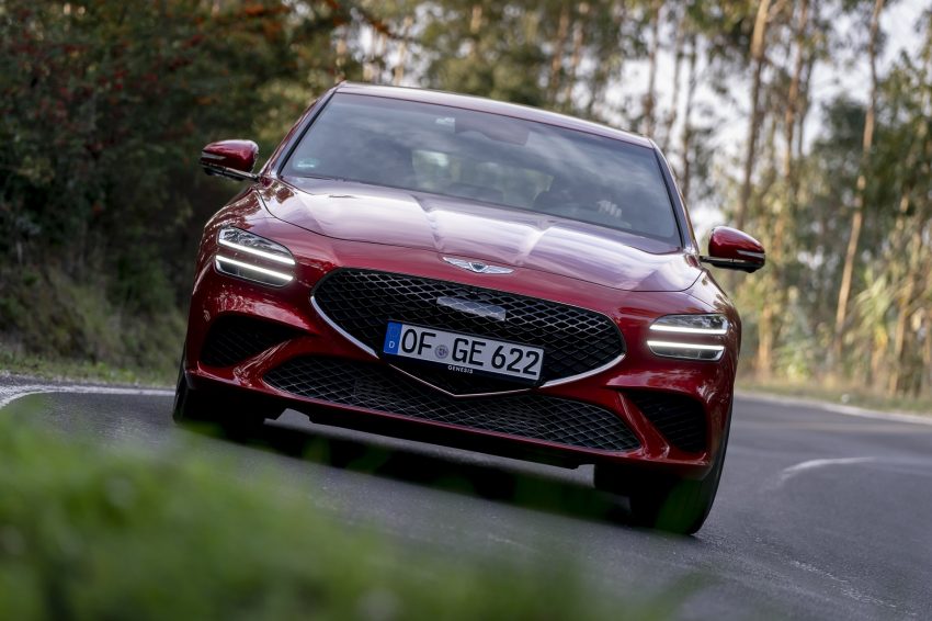 2022 Genesis G70 Shooting Brake - Front Wallpaper 850x566 #70