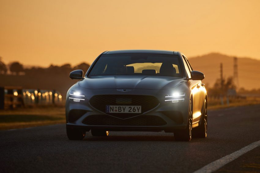 2022 Genesis G70 Shooting Brake - Front Wallpaper 850x567 #27