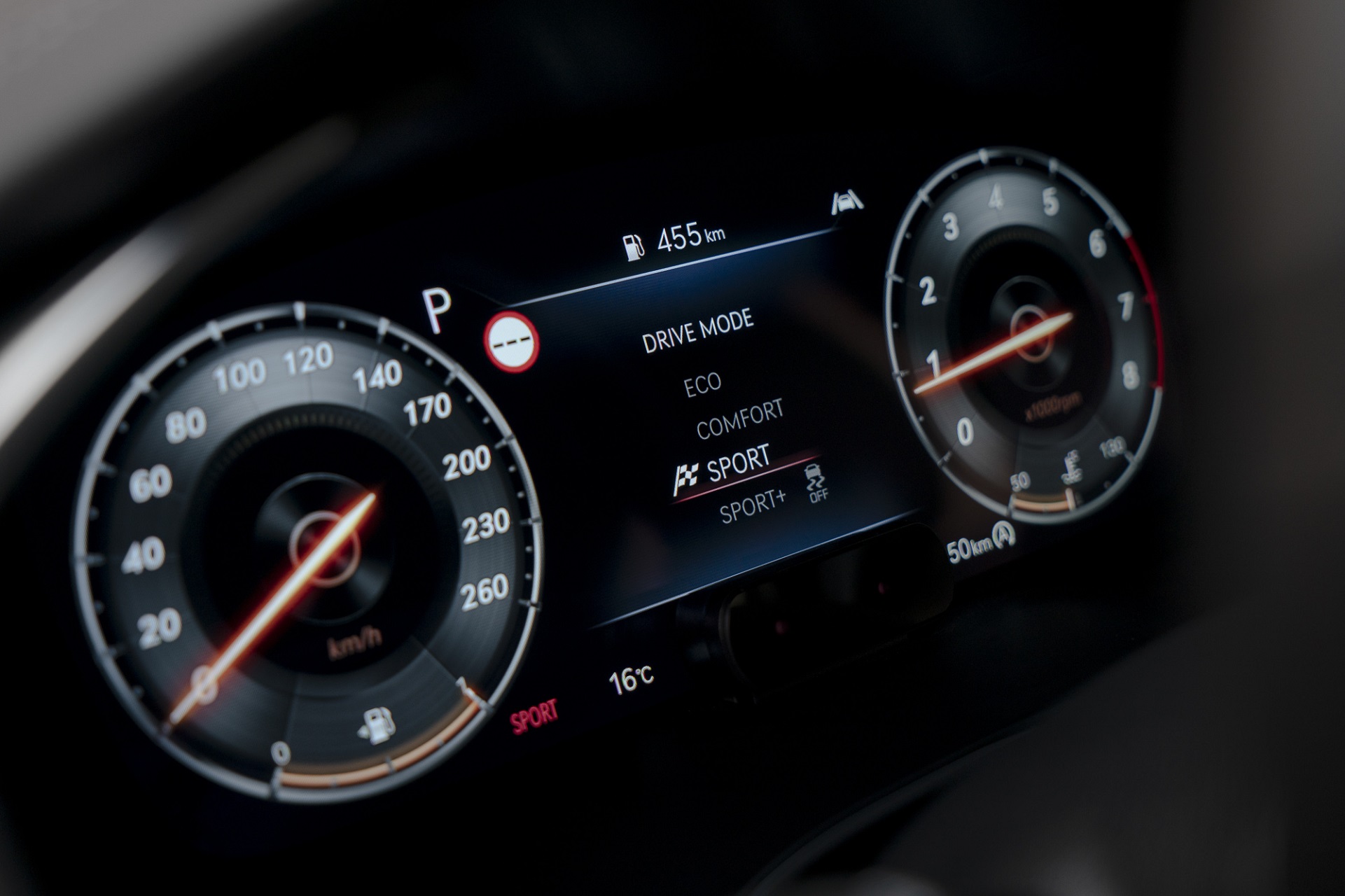 Download 2022 Genesis G70 Shooting Brake - Instrument Cluster HD Wallpaper 1921x1280 #86