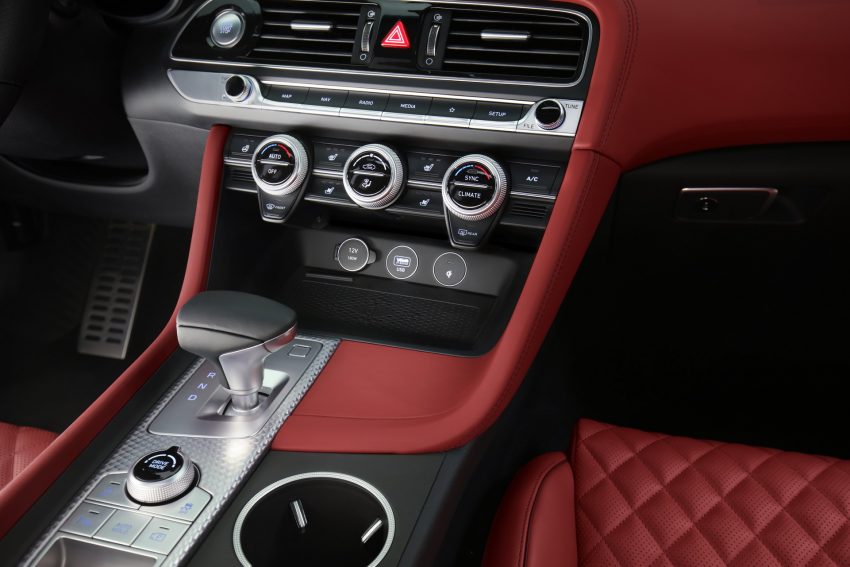 2022 Genesis G70 Shooting Brake - Interior, Detail Wallpaper 850x567 #131