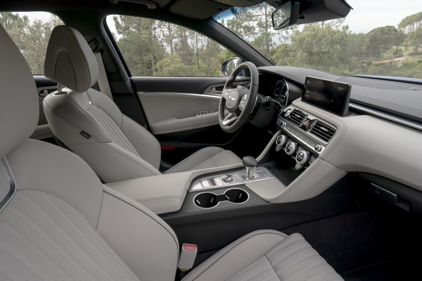 2022 Genesis G70 Shooting Brake - Interior, Front Seats Wallpaper 850x566 #85