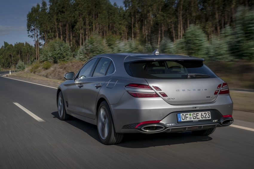 2022 Genesis G70 Shooting Brake - Rear Three-Quarter Wallpaper 850x566 #105