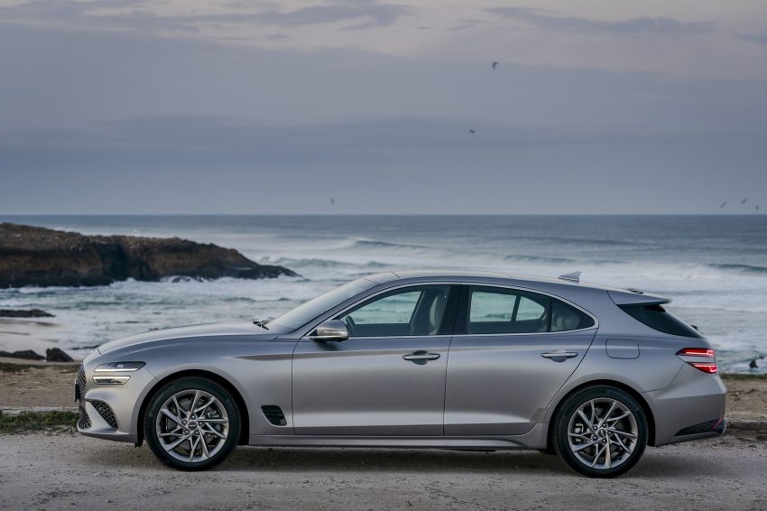 2022 Genesis G70 Shooting Brake - Side Wallpaper 850x566 #112