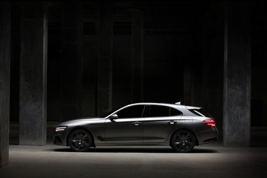 2022 Genesis G70 Shooting Brake - Side Wallpaper 850x567 #125