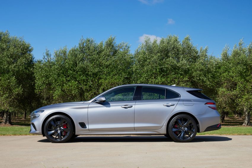 2022 Genesis G70 Shooting Brake - Side Wallpaper 850x567 #7